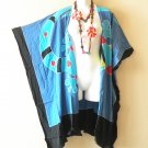 CM53 Gecko Midi 38" Cardigan Duster Kaftan Open Plus Jacket Coverup Top up to 5X CM53 Gecko Midi 38" Cardigan Duster Kaftan Open Plus Jacket Coverup Top up to 5X