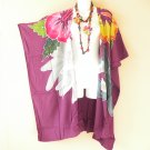 CM73 Floral Batik Open Front Midi Cardigan Duster Kaftan Jacket Coverup up to 5X CM73 Floral Batik Open Front Midi Cardigan Duster Kaftan Jacket Coverup up to 5X