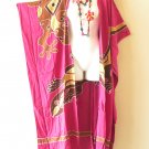 CD611 Gecko Women Plus Batwing Cardigan Kaftan Maxi Jacket Coverup Up to 5X