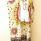 CD636 Batik Kaftan Cardigan Duster Kaftan Hippy Maxi Jacket Cover up - up to 5X