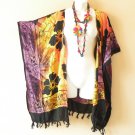 CB378 Tie Dye Kaftan Cardigan Duster Kaftan Plus Jacket Cover up Top - up to 5X CB378 Tie Dye Kaftan Cardigan Duster Kaftan Plus Jacket Cover up Top - up to 5X
