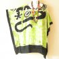 KB341 Gecko Batik Hand Painted Plus Kaftan Poncho Women Blouse Top - up to 7X