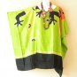 KB348 Gecko Batik Hand Painted Plus Kaftan Poncho Tunic Women Blouse Top up to 7X