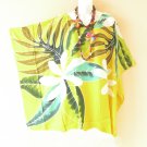 KB51 Floral Hand Painted Women Plus Kaftan Poncho Tunic Women Blouse Top up to 5X