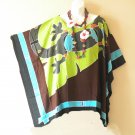 KB94 Gecko Hand Painted Batik Women Plus Kaftan Poncho Tunic Women Blouse Top up to 5X KB94 Gecko Hand Painted Batik Women Plus Kaftan Poncho Tunic Women Blouse Top up to 5X