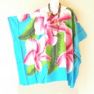 KB108 Floral Hand Painted Women Plus Kaftan Poncho Tunic Women Blouse Top up to 5X KB108 Floral Hand Painted Women Plus Kaftan Poncho Tunic Women Blouse Top up to 5X