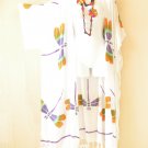 CD679 White Dragonfly Batik Duster Kaftan Plus Jacket Open Maxi Cardigan - 2X, 3X 4X, 5X CD679 White Dragonfly Batik Duster Kaftan Plus Jacket Open Maxi Cardigan - 2X, 3X 4X, 5X