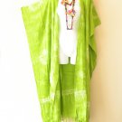 CD698 Green Batwing Women Cardigan Duster Kaftan Plus Beachwear Jacket Cover CD698 Green Batwing Women Cardigan Duster Kaftan Plus Beachwear Jacket Cover