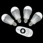 3 x Set of Led Remote Control + 2 Light Bulb, 6W, E27, Dimmble, CCT Changing 3000~6500K