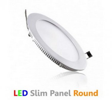 LED PANEL Slim Round 6W/Lot of 10 Pcs.