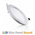 LED PANEL Slim Round 12W/Lot of 10 Pcs.