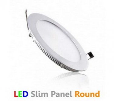 LED PANEL Slim Round 12W/Lot of 10 Pcs.