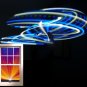 21 LED Hula Hoop 36" Blue and White strobing strobe Weighs 12oz +Charger/Battery