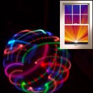 LED hula hoop 36" Strobing UV blacklight RGB x 21 LED Color Changing +batt/charg