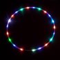 LED hula hoop 36" Strobing RGB x21 LED Color Changing w Battery and Charger