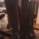 Tommy Hilfiger Black Knee-High Women's Boots Size 7