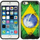 APPLE IPHONE 6(4.7") TPU IMD CASE PHOONE COVER FLAG BRAZIL-SHOCKPROOF USA