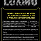 UNIVERSAL MICRO USB DW TRAVELCHARGER PREMIUM PACKAGING Wall USB HOME ADAPTER USA