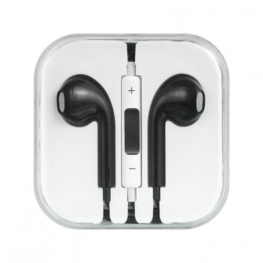 IPHONE / IPOD/IPAD STEREO HANDS FREE WITH MIC ULTRA COMFORTABLE BLACK&acirc;�� 3.5mm USA