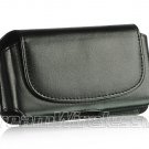 SAMSUNG INFUSE DW HORIZONTAL POUCH CASE CELL LEATHER COVERCLIP-ON BELT BLACK USA