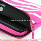 TABLET/LAPTOP EXOTIC POUCH UNIVERSAL 10.2INCH HORIZONTAL HOTPINK/WHITE ZEBRA USA