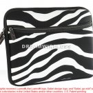 TABLET/LAPTOP EXOTIC POUCH UNIVERSAL 10.2 INCH HORIZONTAL BLACK/ WHITE ZEBRA USA