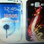 Samsung Galaxy S 3 S3 S III SIII i9300 Case Cover Fire Work Design Gummy CaseHot