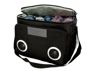 Ice Cooler Bag With Integrated MP3 Speaker Beach Pyle Best Deal Ever!