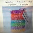 Expressions 14 Pc Lot Bracelets Accessory Charms Bracelets Multicolor, Ages 3+