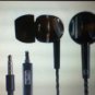 KIK 2 Stereo Earphone Headset with Mic Universal Hands Free High Quality Black