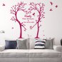 LARGE Family Inspirational Love Tree Wall Art Sticker, Wall Sticker Decal