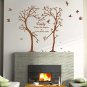 LARGE Family Inspirational Love Tree Wall Art Sticker, Wall Sticker Decal
