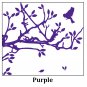 Large 'Tree LargeBranch with Birds' Art Vinyl Wall Sticker, DIY Wall Decal