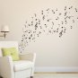 Music Musical Melody Note Vinyl Stickers, Wall Window Art Sticker
