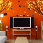 Large Tree Branches with Birds and Photo Frames Wall Art Vinyl Sticker