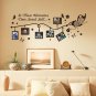 Large Butterfly Photo Frames Art VINYL wall sticker