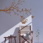 Large 'Tree Branch with Birds & Cage' Wall Art Vinyl Sticker, Wall Decal