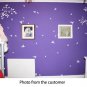 Large Tree Branch and Birds Art Wall Vinyl Stickers, DIY Wall Decor