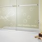 Bathroom Wall Art Quote Vinyl Sticker - Soak Your Troubles Away