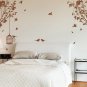Large Side Wall Tree Art Vinyl Wall Sticker, DIY Wall Decal