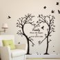 Family Inspirational Love Tree Wall Art Sticker, Wall Sticker Decal [MEDIUM]
