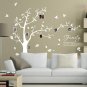[Medium] Family Photo Tree & Birds Art Vinyl Wall Sticker, DIY Wall Decal