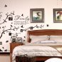 [Medium] Family Photo Tree & Birds Art Vinyl Wall Sticker, DIY Wall Decal