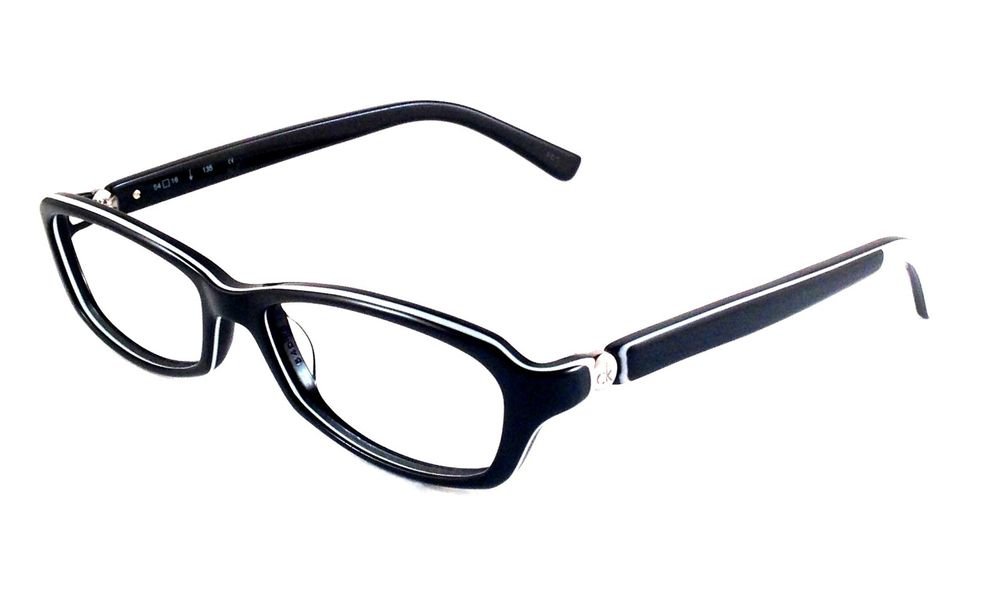 NEW Calvin Klein Eyeglasses 5595 Black Women's Eyewear 54-16 135mm ...