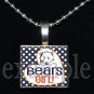 BEARS Girl Team Mascot Pendant Necklace or KeychainChoices
