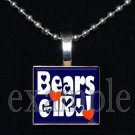 BEARS GIRL Team Mascot Pendant Necklace or Keychain Choices