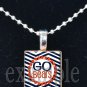 GO BEARS Team Mascot Necklace Pendant Keychain Choices