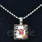 CARDINALS PERSONALIZED BASKETBALL JERSEY  Team Mascot Pendant Necklace or Keychain