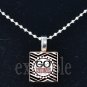 GO CARDINALS Red, White, Black & Yellow Team Mascot Pendant Necklace or Keychain