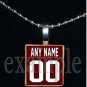NICEVILLE EAGLES PERSONALIZED FOOTBALL JERSEY Team Mascot Necklace Charm or Keychain